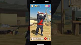 Clumsy Ninja IOS Gameplay [upl. by Ynner]