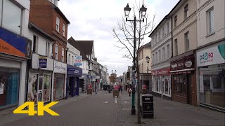 Aldershot Walk Town Centre【4K】 [upl. by Haveman]