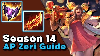 Season 14 AP Zeri Guide  How To Play AP Zeri [upl. by Ccasi95]