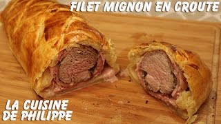 Filet mignon en croute [upl. by Farlay]