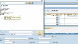 How To Attach Document In SAP  Attach Document To Purchase Order [upl. by Erund]