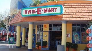 KwikEMart The Simpsons Universal Studios Orlando Florida [upl. by Bozuwa]