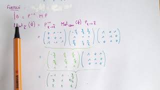 Le CHANGEMENT DE BASE  Méthode  Explications  Exemple  Algèbre maths Prépa Licence [upl. by Nezah]