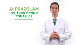 Alprazolam cuándo y cómo tomarlo Tu Farmacéutico Informa [upl. by Dripps]