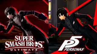 Jokers Moveset Origin  Smash x Persona 5 [upl. by Shirah]