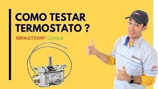 🔴Como testar termostato de geladeira [upl. by Niltiak758]