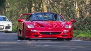 Ferrari F50 Pure V12 Sound  Tunnels  Ride  Chase  SCD Rides [upl. by Thant664]