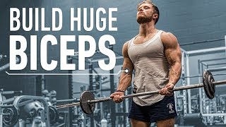 How To Build Huge Biceps Optimal Training Explained [upl. by Eneryt556]