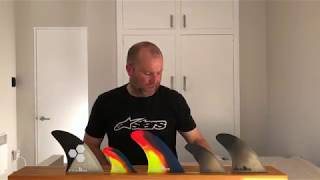 NEW FCS 2 ROB MACHADO FINS KEEL and 21 [upl. by Enillebyam]