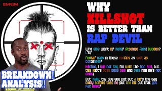 KILLSHOT Lyrics Breakdown  Why its better than Rap Devil [upl. by Eugeniusz]