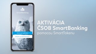 Aktivácia ČSOB SmartBanking cez SmartToken [upl. by Aicul]