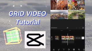 GRID VIDEO EDITING TUTORIAL BY CAPCUTHow to Grid Video [upl. by Ahseei]