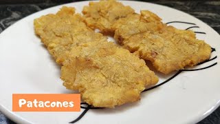 MIRA ESTE SECRETO PARA QUE TUS PATACONES SALGAN CROCANTES Y CON SABOR  Yaely Ortiz [upl. by Hgalehs]