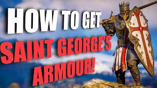 How to get Saint George’s armour All Saint George armour locations in AC Valhalla RIVER RAIDS [upl. by Attem]