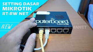 Tutorial Konfigurasi Mikrotik RB450Gx4 untuk Server RTRW NET  Ether Mirip RB750Gr3 [upl. by Euqinoj]