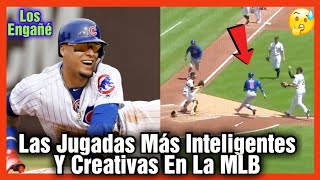 Las Jugadas Mas INTELIGENTES Y CREATIVAS De Las Grandes Ligas MLB [upl. by Ahsikyw]