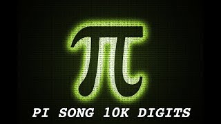 Pi Song Extended 10000 Digits [upl. by Haneeja]