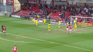 Crewe Alexandra v AFC Wimbledon highlights [upl. by Neenahs33]