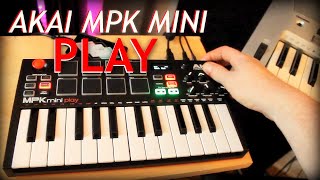 akai mpk mini PLAY demo pt1 [upl. by Adilem]