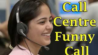 Funny call center call in hindi [upl. by Toffic]