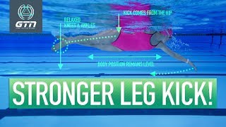 How To Do Freestyle Kick  Front Crawl Kick Step By Step Swimming Guide [upl. by Lemmie]