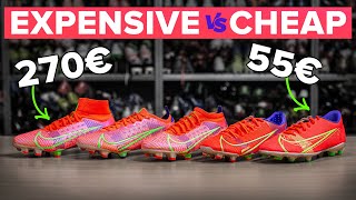 CHEAP vs EXPENSIVE new Nike Mercurials  explained [upl. by Guarino861]