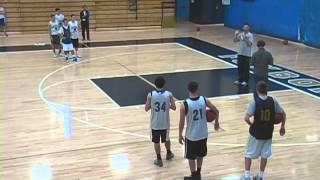 Basketball Drills  V Cut Shooting Drill [upl. by Laval383]