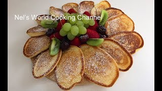 Russian Pancakes Oladi  PancakesFritters Recipe  How to make oladi Russian pancakes [upl. by Nylsaj]