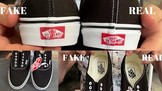 Fake vs Real Vans [upl. by Eatnad]