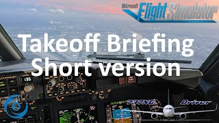 The Takeoff Briefing short version [upl. by Jun]