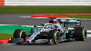 W11 Hits the Track for the First Time Launching our 2020 F1 Car [upl. by Bruce]