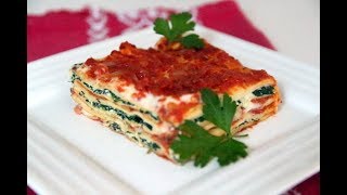 Lasagne épinards ricotta [upl. by Compte]