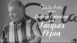 Jacques Pépins Chicken Galantine [upl. by Bellina161]