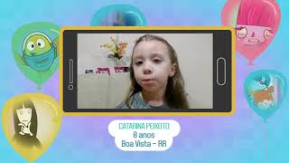 Catarina de 8 anos é super fá de quotZica e os Camaleõesquot [upl. by Piselli888]