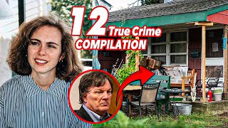 TRUE CRIME COMPILATION  12 Cold Cases amp Murder Mysteries  4 Hours [upl. by Ardnuaek]