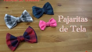 Tutorial 17  Como hacer una Pajarita  How to make a bow tie [upl. by Locin907]