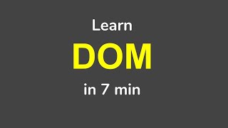 What is DOM  Document Object Model  Beginner Tutorial [upl. by Rohn]