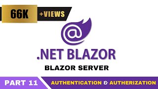 Blazor Server Custom Authentication Blazor Tutorial C  Part 11 [upl. by Amberly]