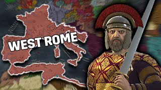 Bringing back the WESTERN ROMAN EMPIRE [upl. by Billmyre59]