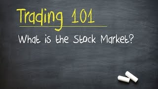 Trading 101 What is the Stock Market [upl. by Penney]