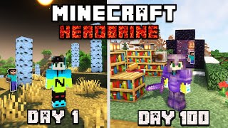 I Survived 100 Days in Herobrines Minecraft World Hindi  Part 2 [upl. by Benedetto]