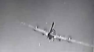 Luftwaffe Gun Camera B17 Attacked [upl. by Seagraves]