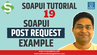 SoapUI Tutorial 19  SoapUI POST Method Example  POST JSON in SoapUI [upl. by Sihtnyc]