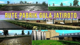 SHARE RUTE Pabrik Gula Jatiroto  Share Rute Pedesaan [upl. by Jepson]