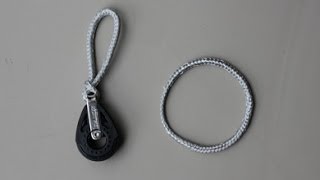 How to splice a Dyneema loop [upl. by Nerine773]