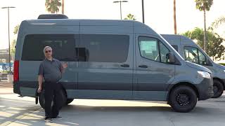 2021 MercedesBenz Sprinter Passenger Van Review  Walkaround [upl. by Bonns]