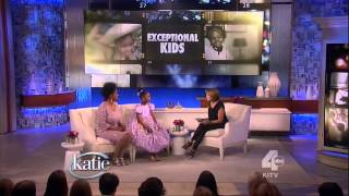 Mabou LOISEAU on Katie COURIC 8yearold polygot speaks 8 languages amp plays 8 musical instruments [upl. by Arundell]