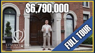 Toronto Mansion Tour 679 MILLION LUXURY MANSION TOUR  BRIDLE PATH [upl. by Larson612]