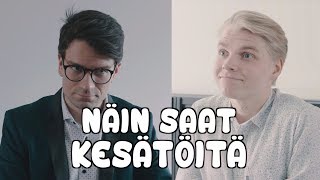 Näin saat kesätöitä  BLOKESS [upl. by Yllek]