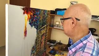 Video with Leonid Afremov [upl. by Adnawt]